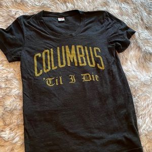 Homage Columbus ladies tee shirt